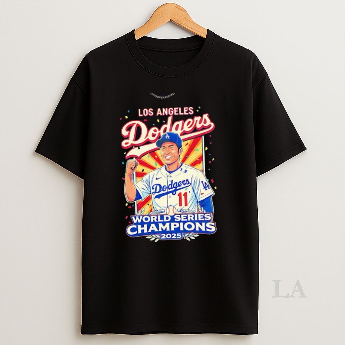 Original Los Angeles Dodgers Roki Sasaki 2025 World Series Champions Shirt
