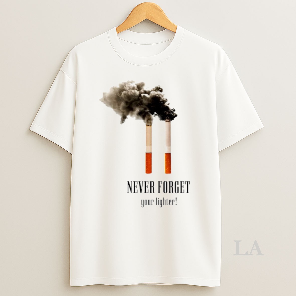 Original Never Forget Your Lighter Cigarettes 9 11 Shirt