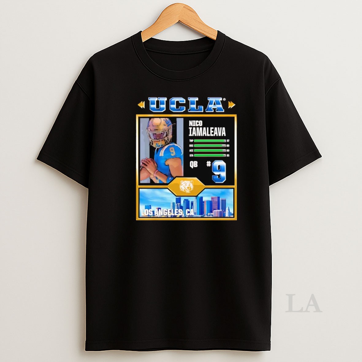 Original Nico Iamaleava Video Game Ucla Bruins Shirt