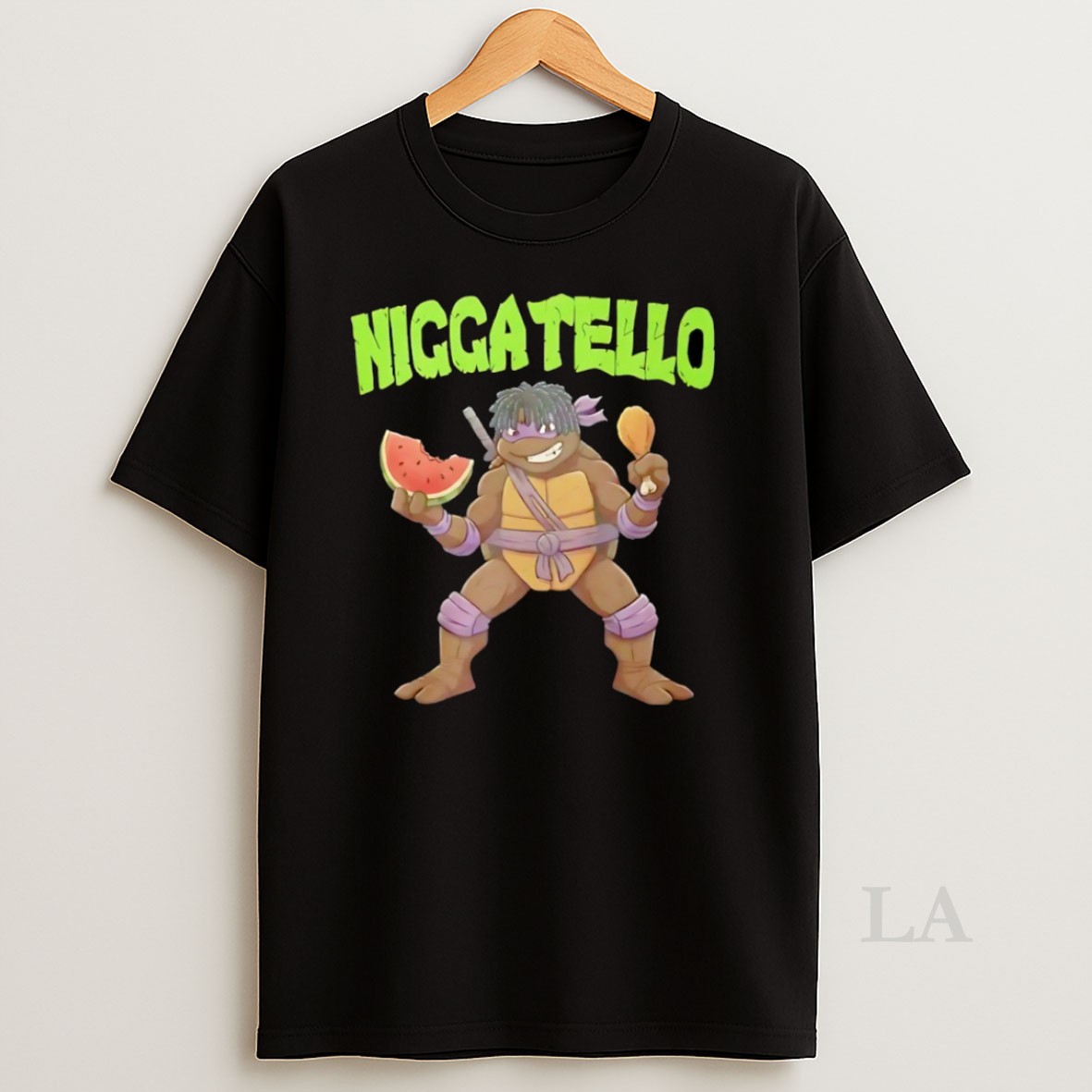 Original Niggatello Teenage Mutant Ninja Turtles Cartoon Shirt