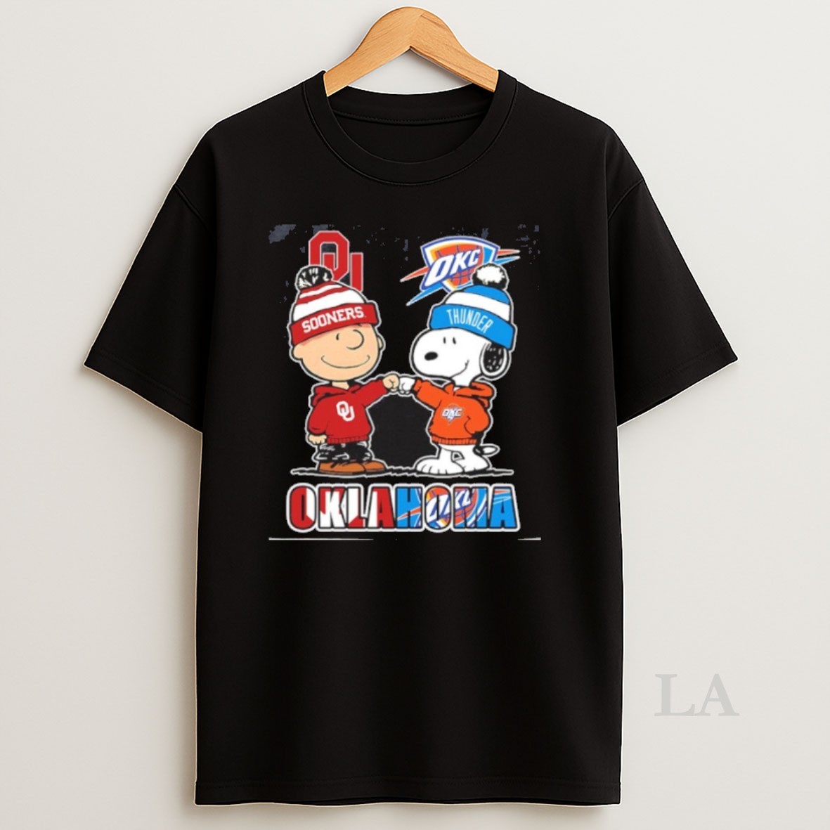 Original Oklahoma Peanuts Sooners X Thunder City Shirt