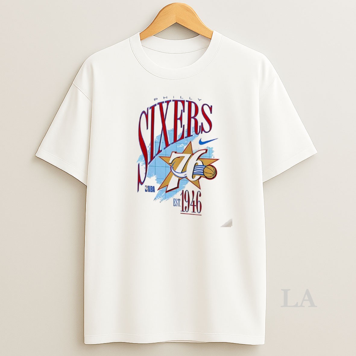 Original Philadelphia 76ers Nba Est 1946 Classic Map Shirt