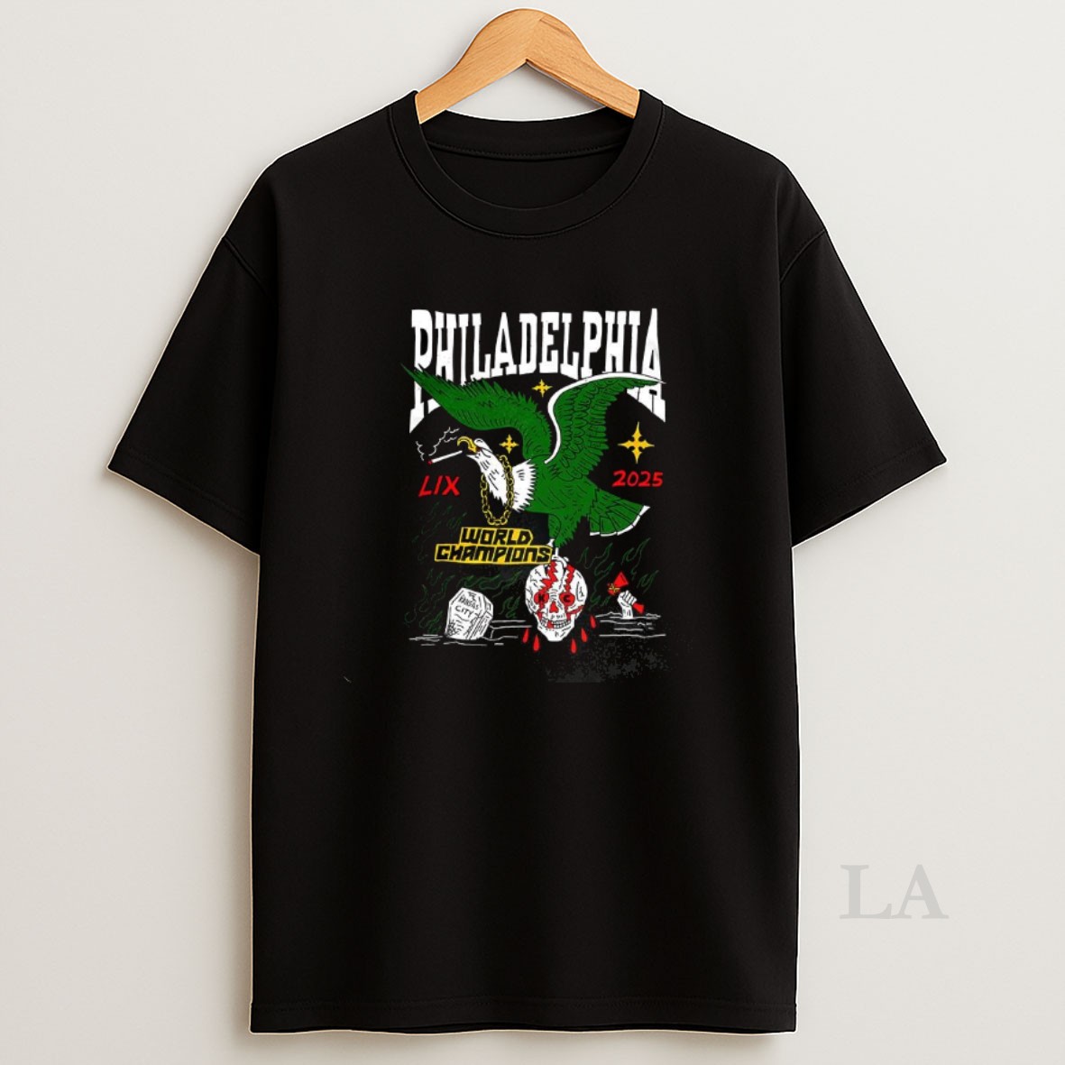 Original Philadelphia Eagles Beat Kansas City Chiefs World Champions 2025 Halloween Shirt