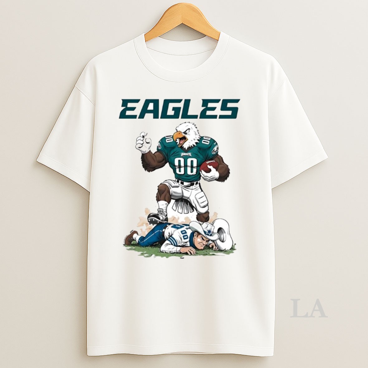 Original Philadelphia Eagles Tread On Dallas Cowboys Mascot Shirt