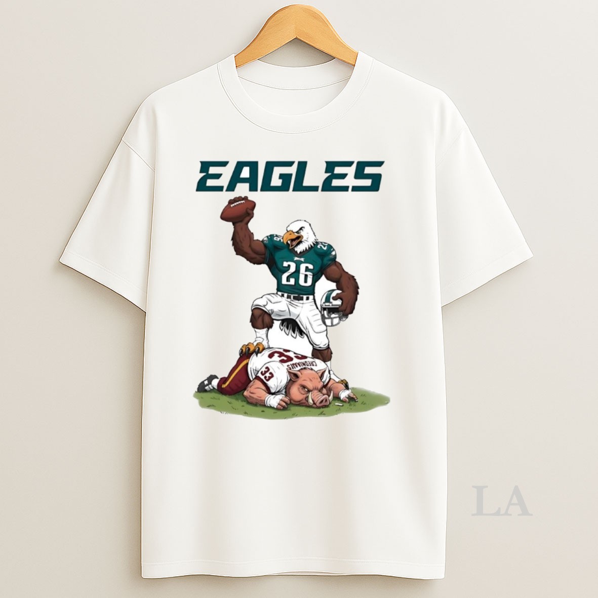 Original Philadelphia Eagles Tread On Washington Commanders Mascot Shirt
