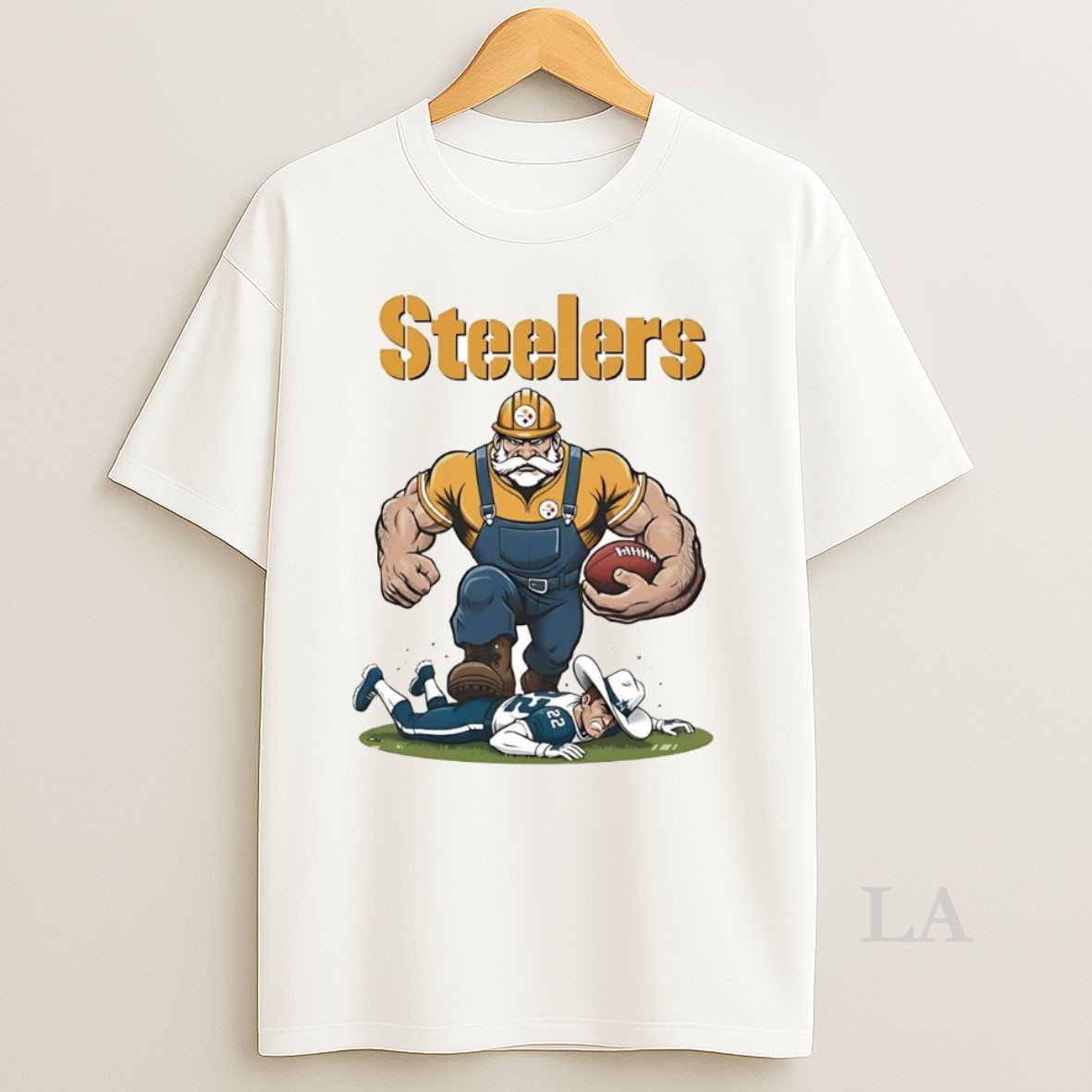 Original Pittsburgh Steelers Tread On Dallas Cowboys Mascot Shirt