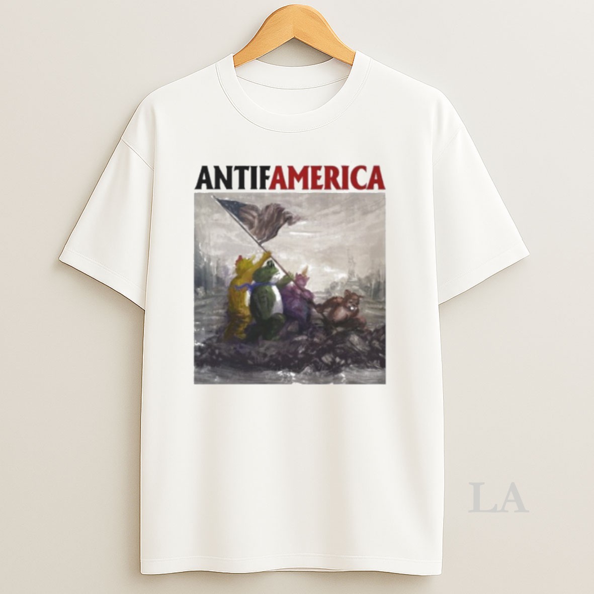 Original Portland Frog Antifamerica Shirt
