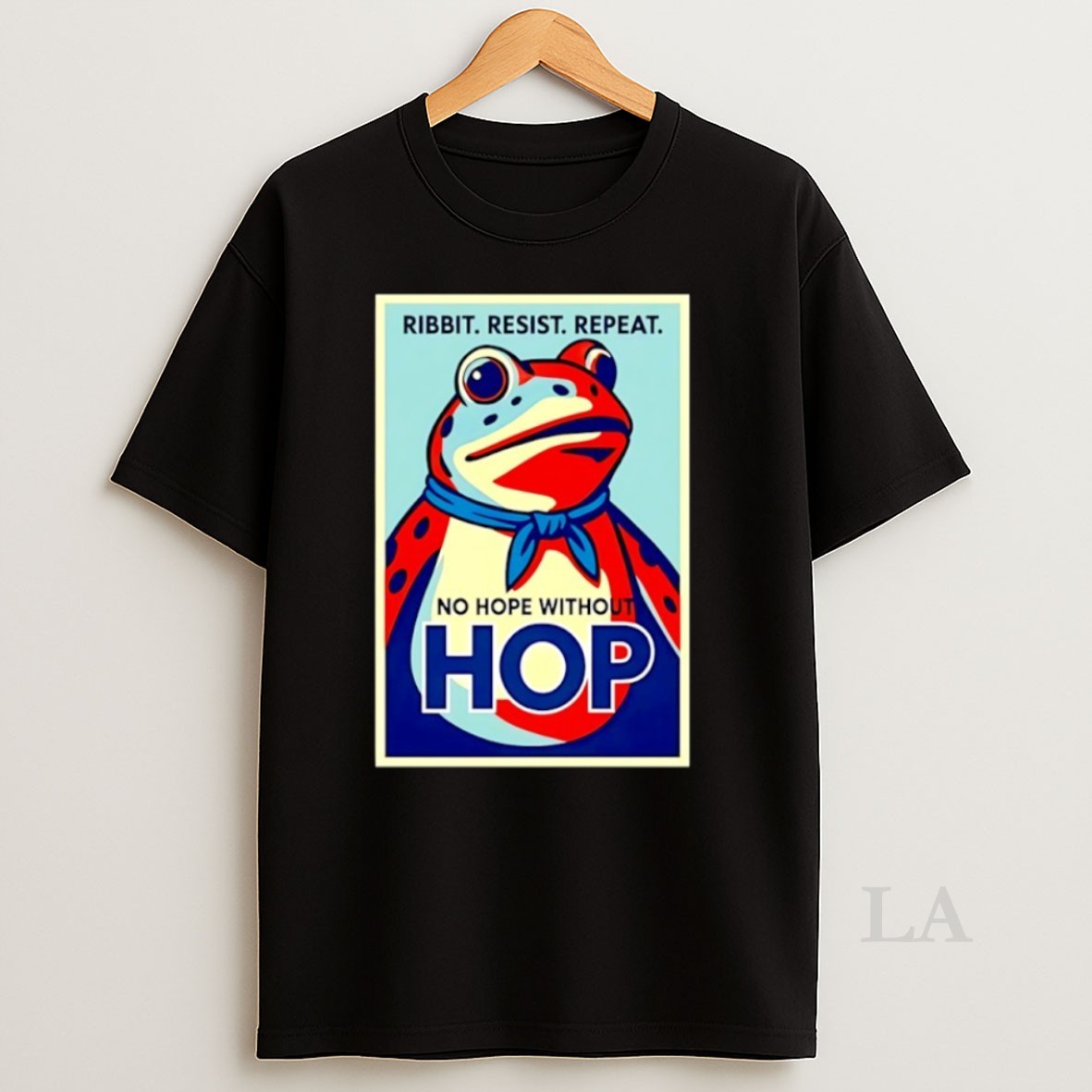 Original Portland Frog Ribbit Resist Repeat No Hope Without Hop Shirt