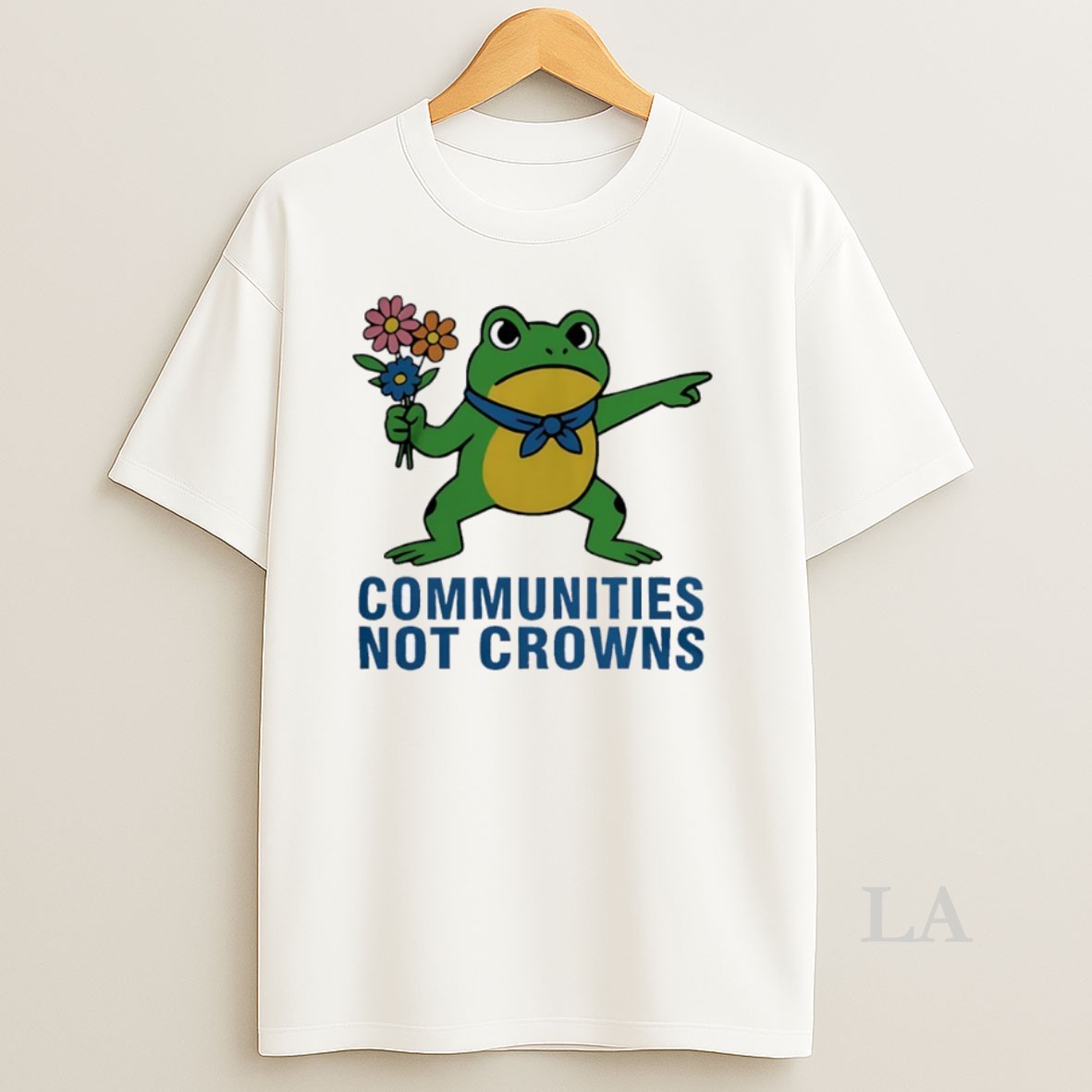 Original Portland Frog Communities Not Crowns Shirt