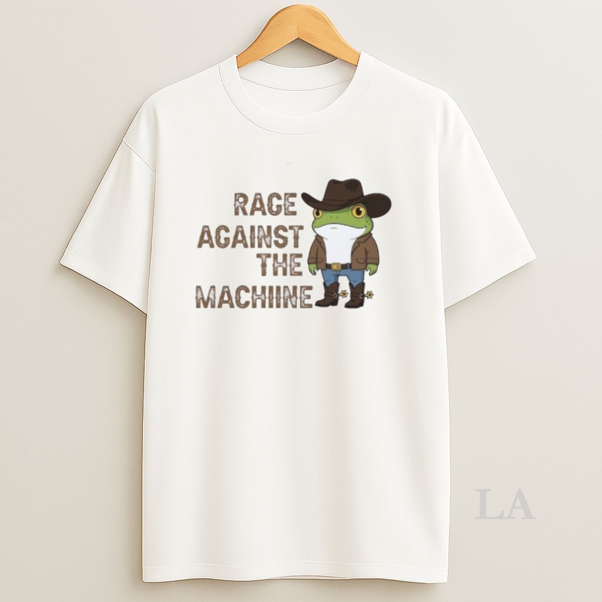 Original Rage Against The Machine Portland Frog Anti Ice Cowboy Shirt