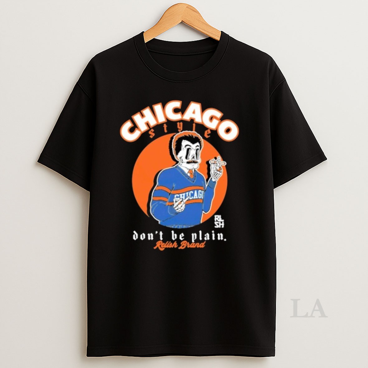 Original Relish Dont Be Plain Chicago Style Coach Shirt
