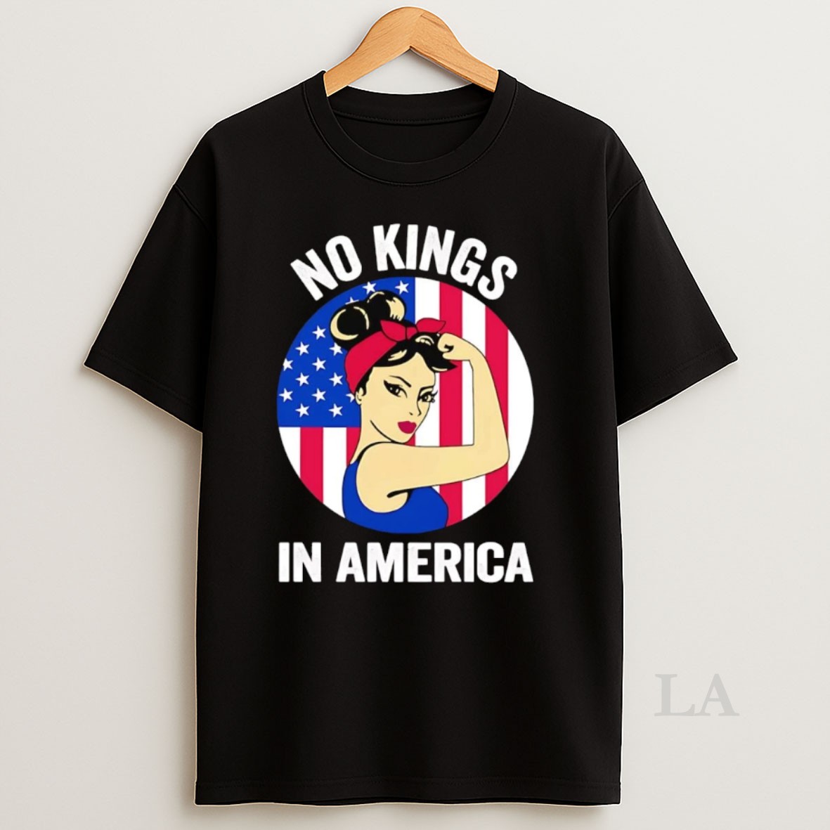 Original Rosie The Riveter No Kings In America Shirt