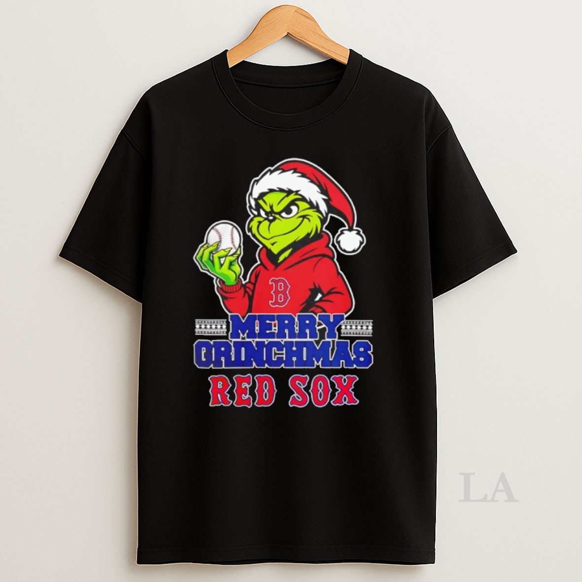 Original Santa Grinch Wears Boston Red Sox Baseball Merry Christmas 2025 Shirt