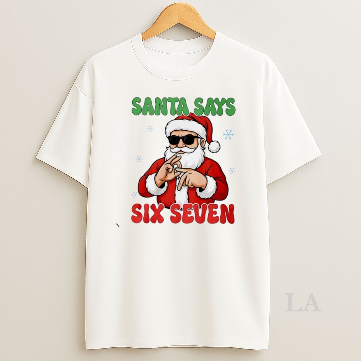 Original Santa Says Six Seven Christmas Shirt