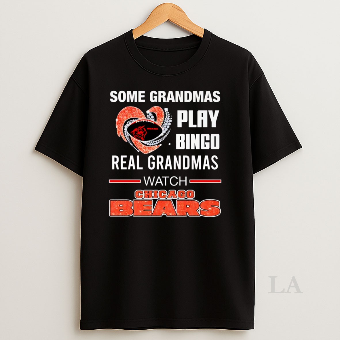 Original Some Grandmas Play Bingo Real Grandmas Watch Chicago Bears 2025 Mlb Shirt