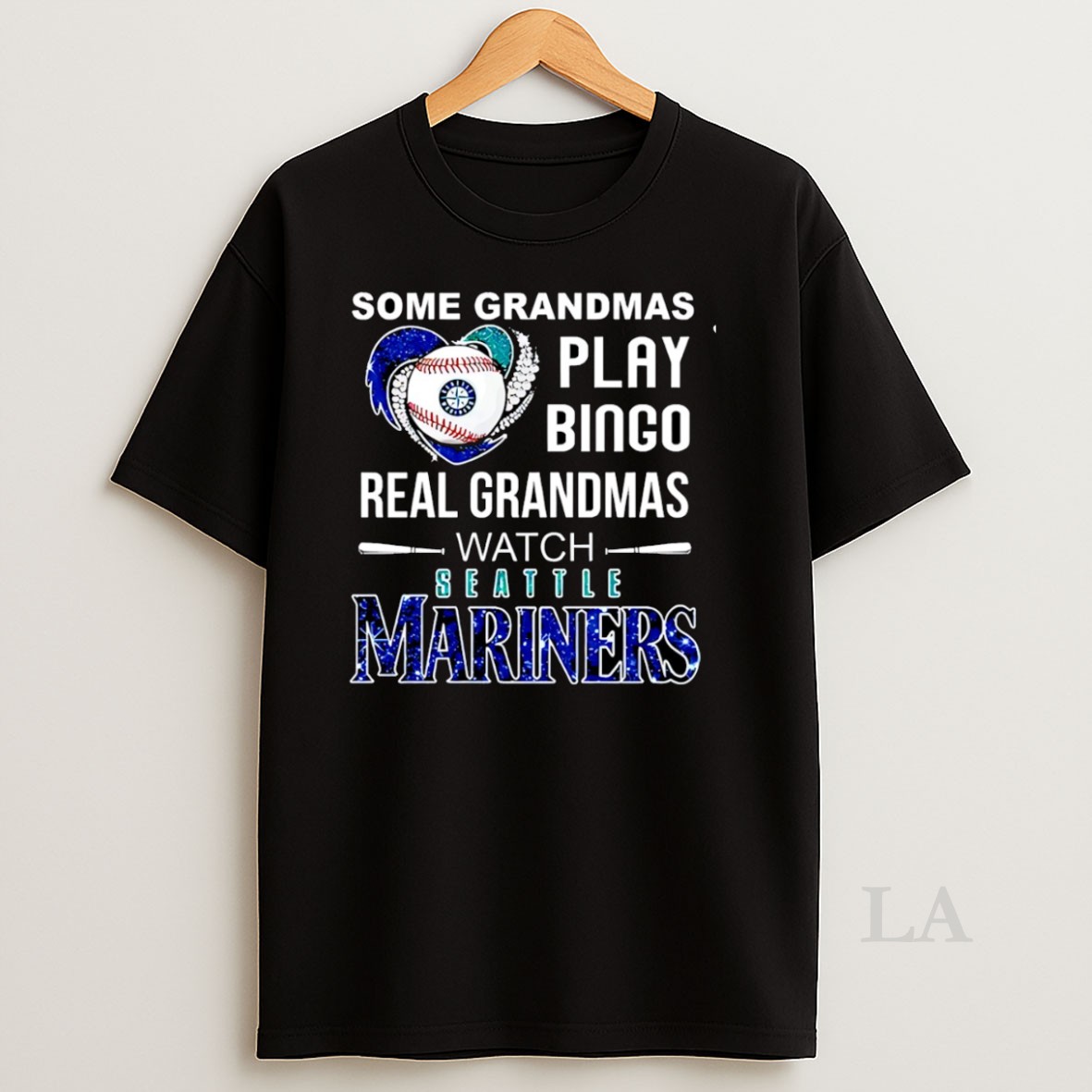 Original Some Grandmas Play Bingo Real Grandmas Watch Seattle Mariners Mlb Shirt