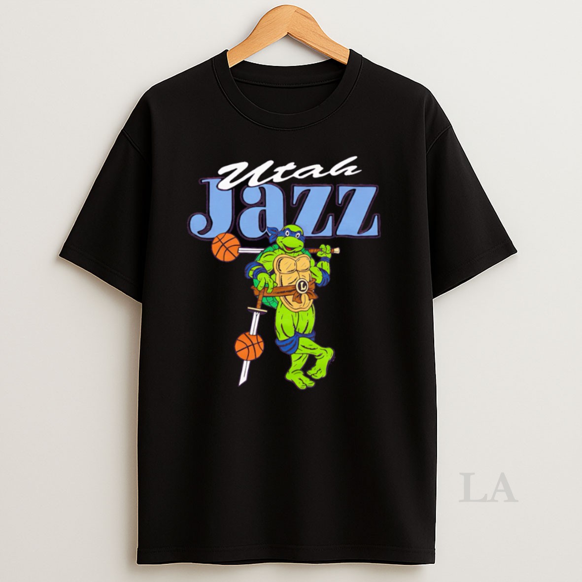 Original Teenage Mutant Ninja Turtles Leonardo X Utah Jazz Shirt