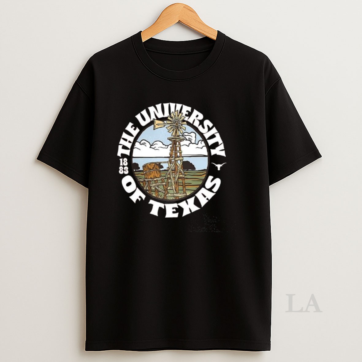 Original Texas Longhorns Football The University Of Texas Est 1883 Landscape Logo Shirt