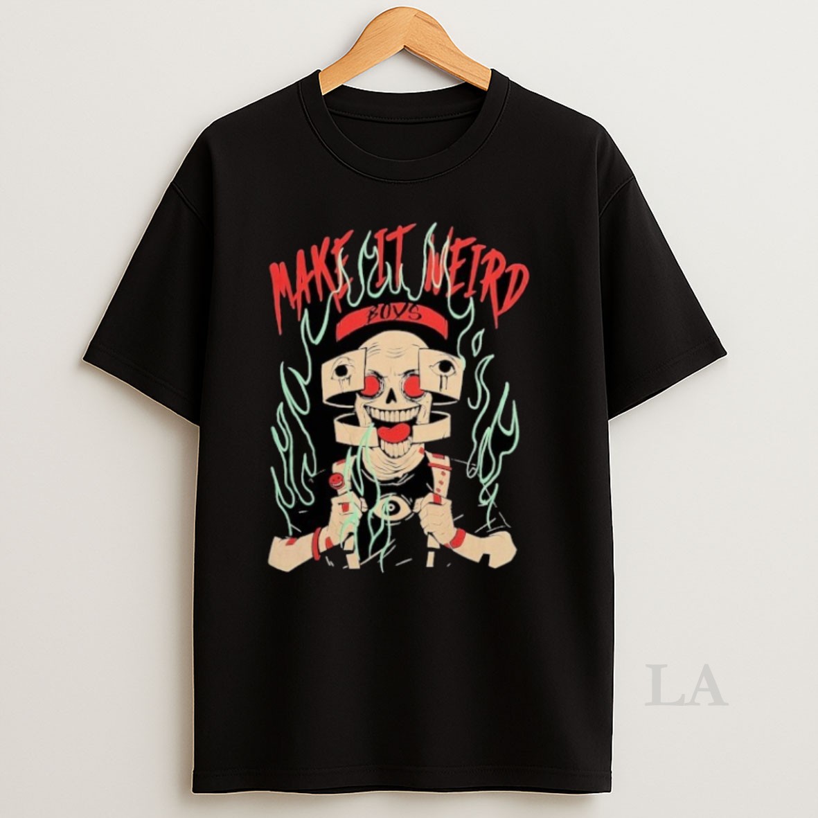 Original The Boys Trip Of Terror Make It Weird Shirt