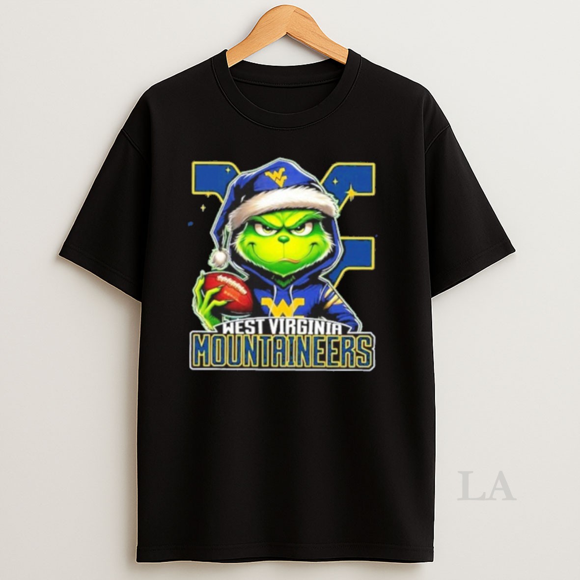 Original The Grinch West Virginia Mountaineers Baseball Shirt