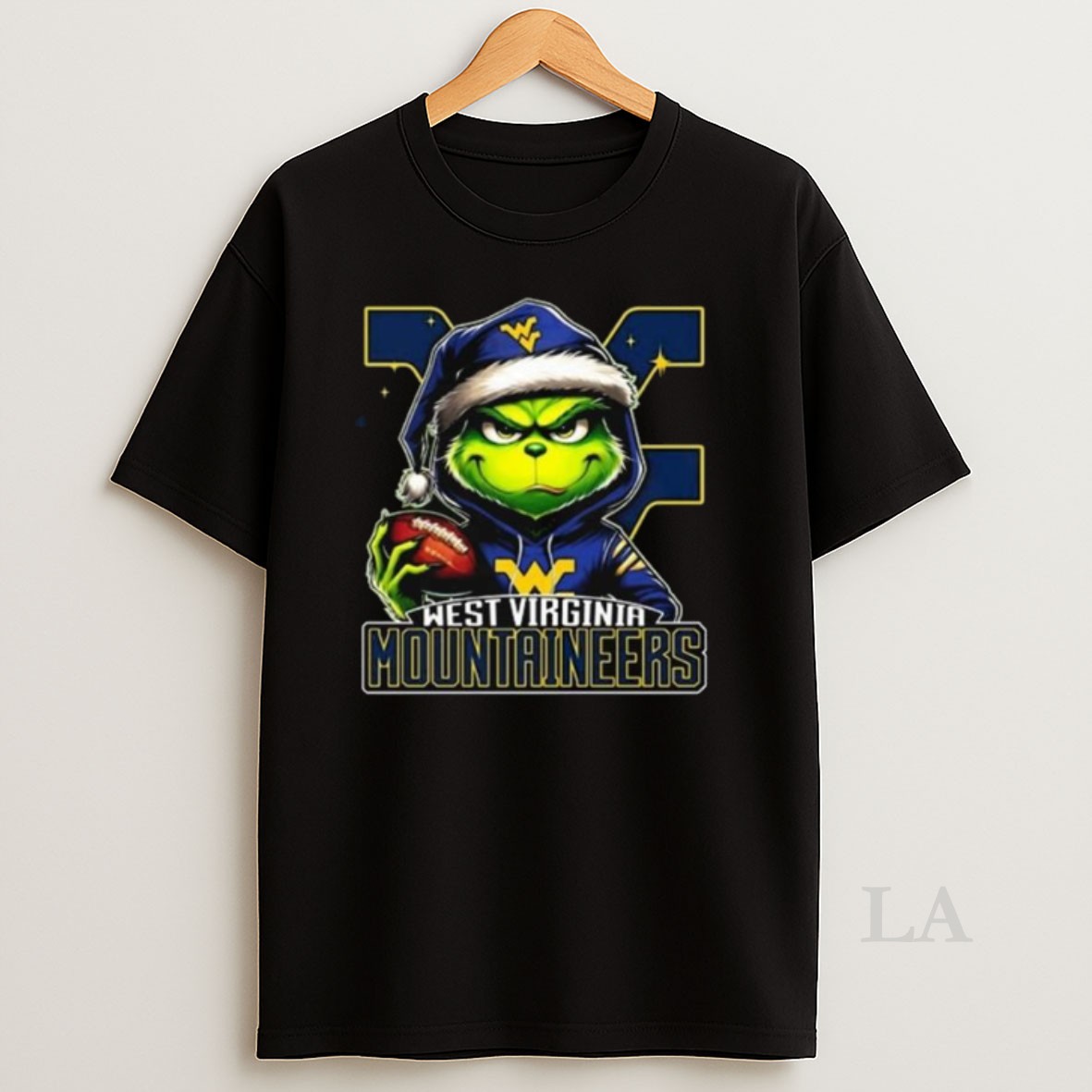Original The Grinch X West Virginia Mountaineers Football 2025 Long Sleve Shirt