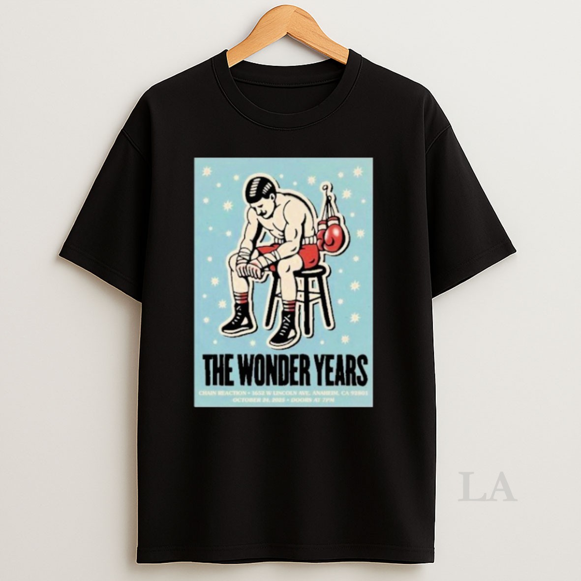 Original The Wonder Years Anaheim Ca October 24 2025 Boxing Shirt