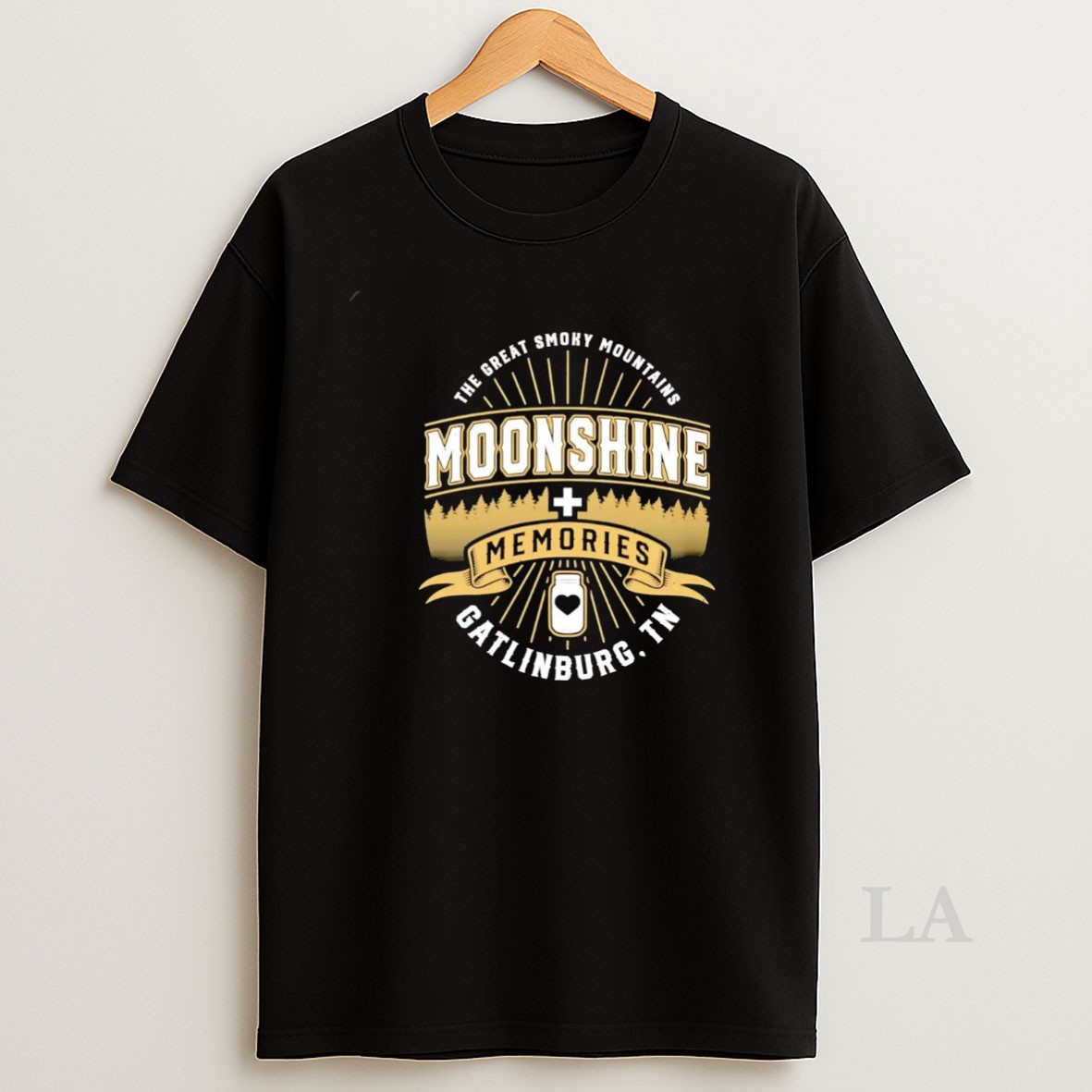 Original The Great Smoky Moutains Moonshine Memories Gatlinburg Shirt