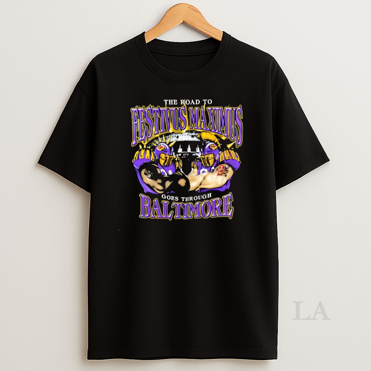 Original The Road To Festivus Maximus Goes Through Baltimore Ravens Shirt