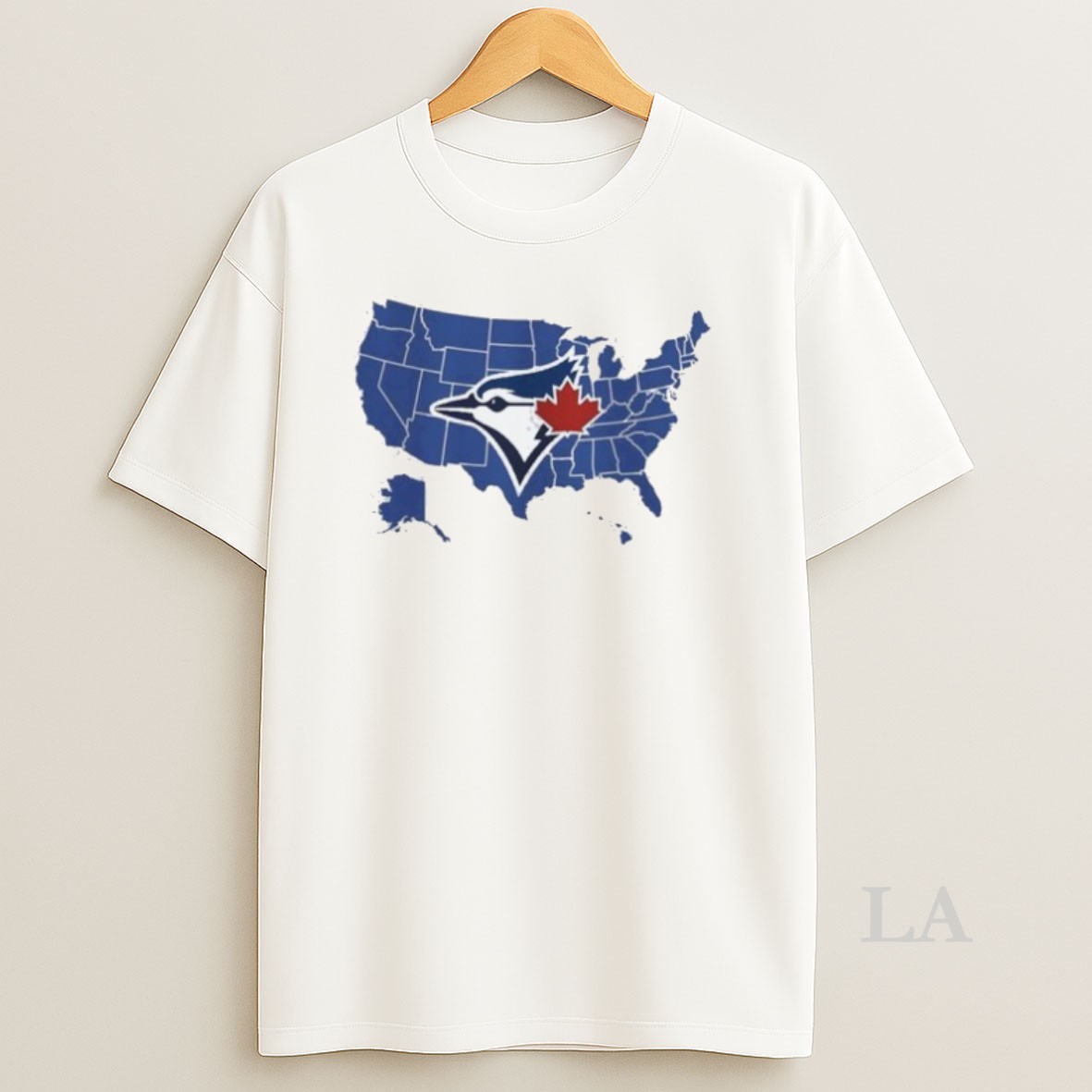Original Toronto Blue Jays A Map Of Who America Is Rooting For In The World Series Shirt