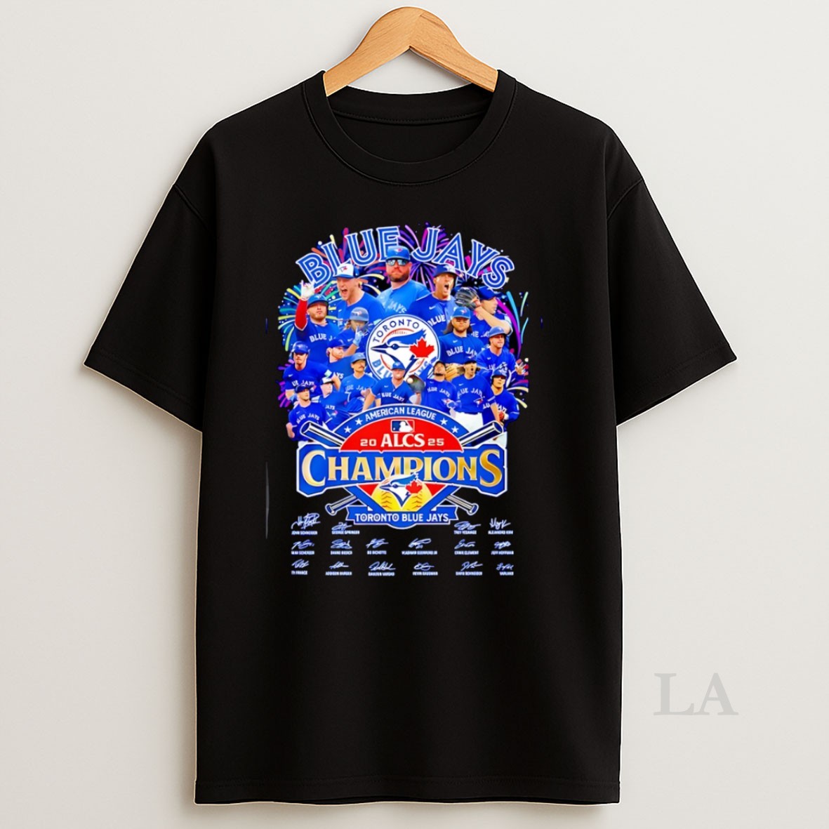 Original Toronto Blue Jays Baseball 2025 American League Champions Signature Shirt