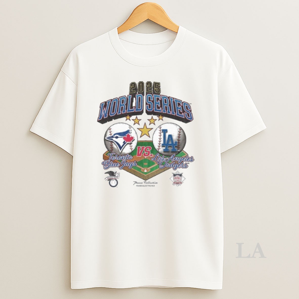 Original Toronto Blue Jays Vs La Dodgers 2025 World Series Vintage Shirt