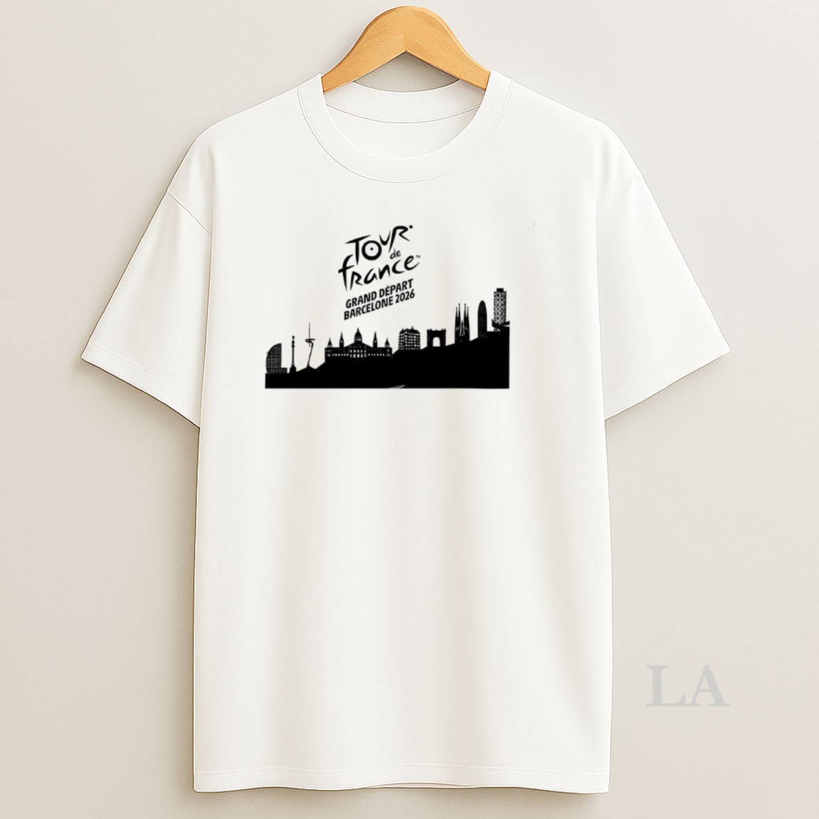 Original Tour De France Grand Depart Barcelone 2026 Skyline Shirt