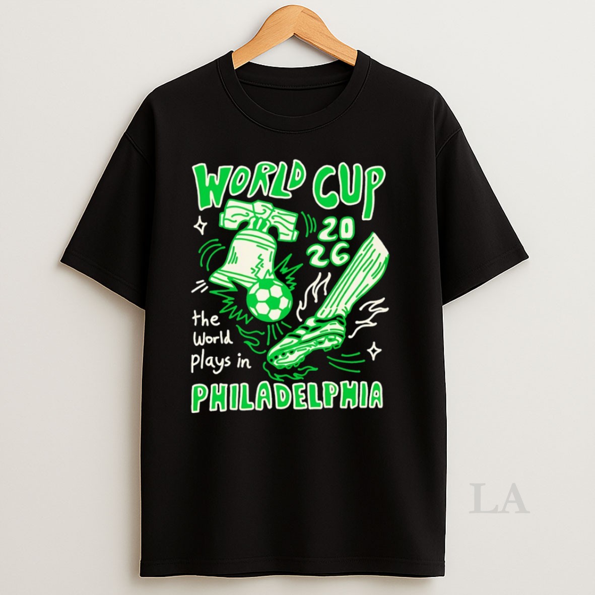 Original World Cup 2026 The World Plays In Philadelphia Eagles Shirt