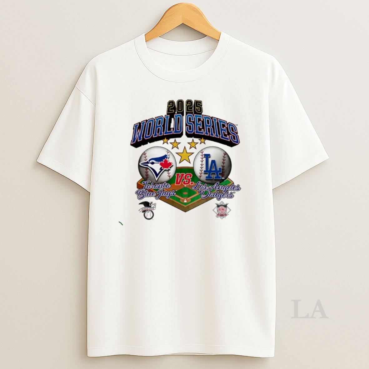 Original World Series 2025 Toronto Blue Jays Vs Los Angeles Dodgers Baseball Stadium Shirt