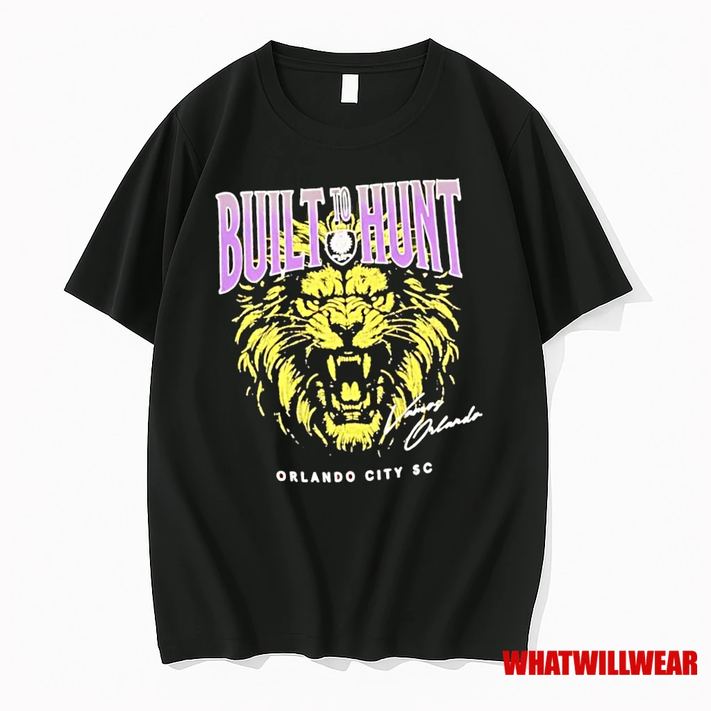 Orlavdo City Sc Built To Hunt Lion Signature Shirts