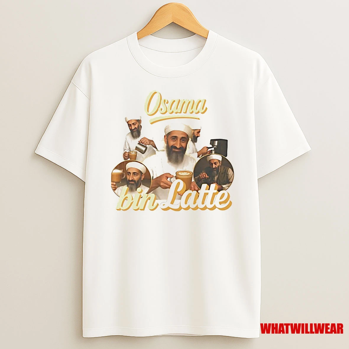 Osama Bin Laden Latte Shirts