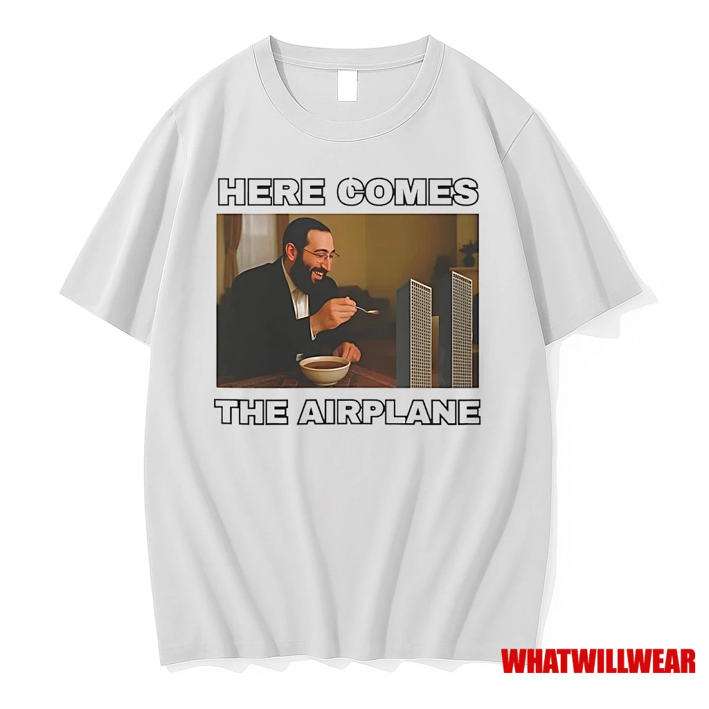 Osama Bin Laden Jewish Here Comes The Airplane Shirts