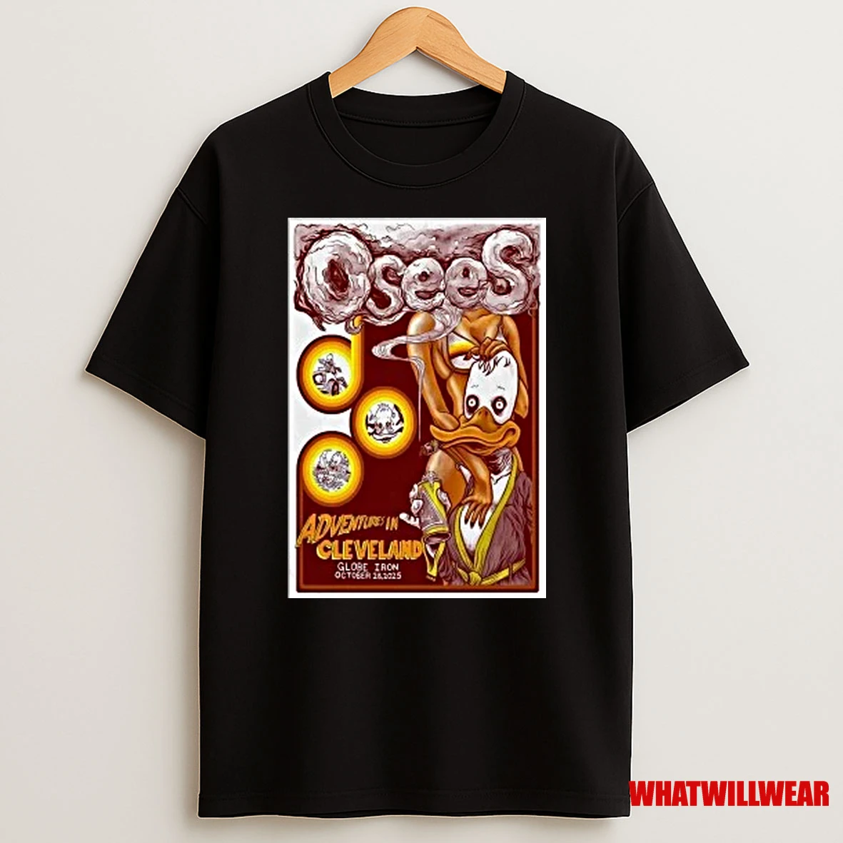 Osees Oct 28 2025 Cleveland Event Shirts