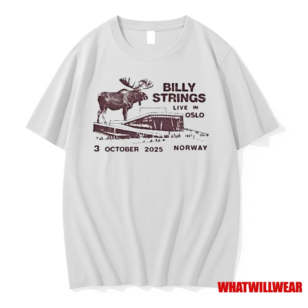 Oslo Norway Billy Strings 2025 Shirts