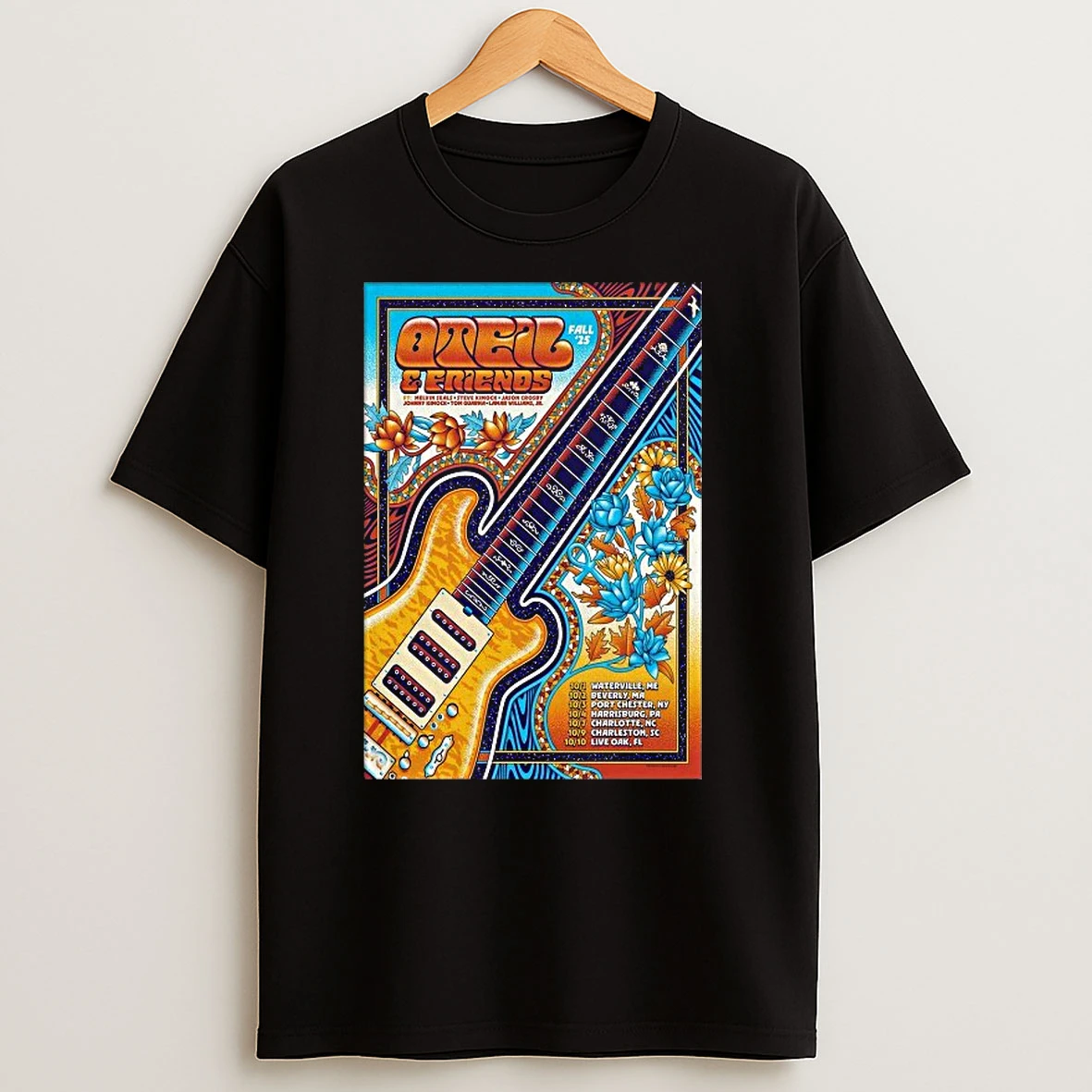 Oteil And Friends Oct 2 2025 Beverly Ma Shirts