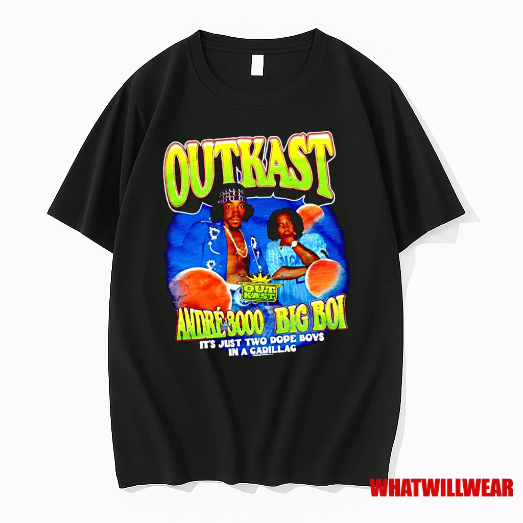 Outkast Andre 3000 And Big Boi Its Just Two Dope Boys In A Cadillac Shirts