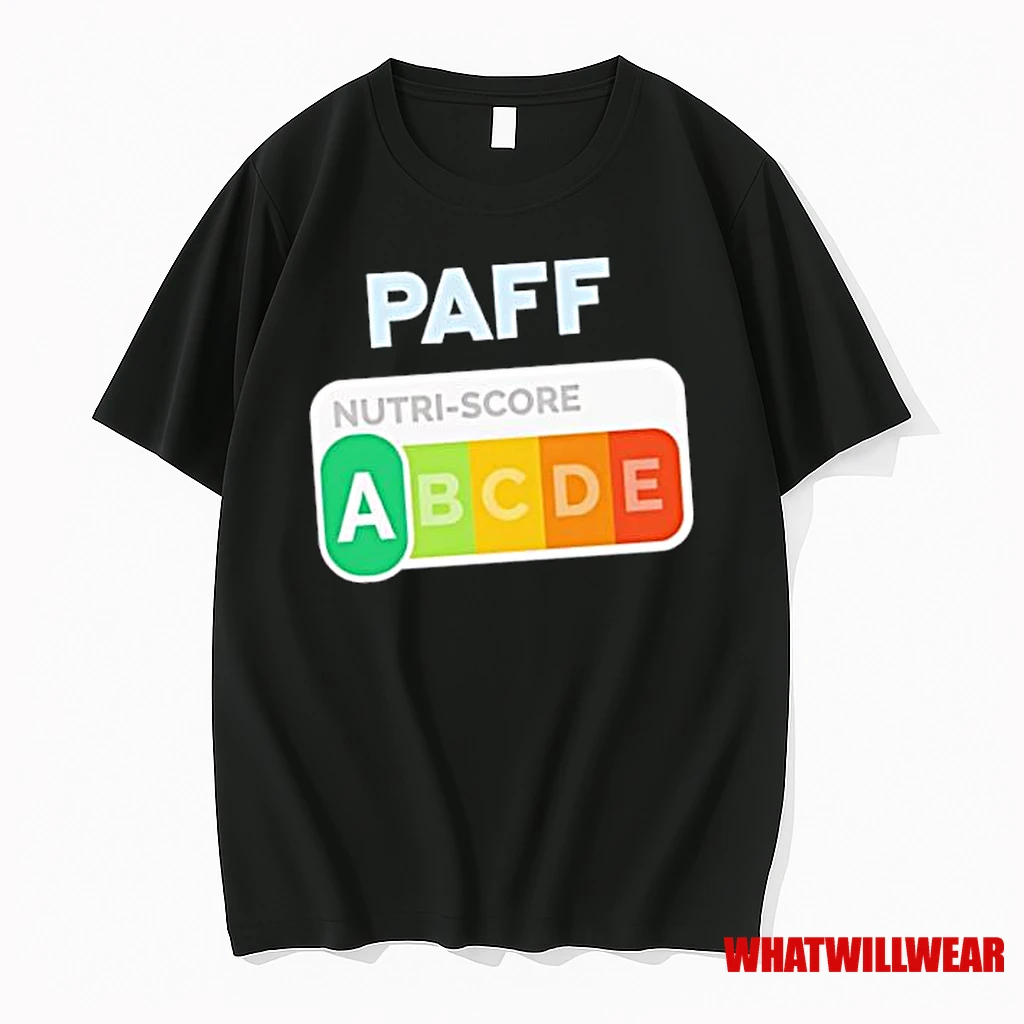 Paff Nutri Score Label Shirts