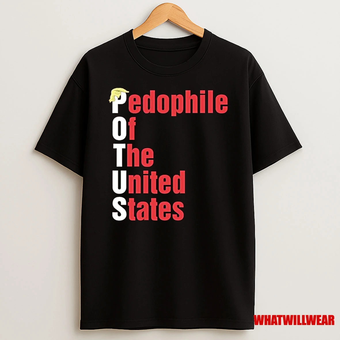 Potus Pedophile Of The United States Ornaments Shirts