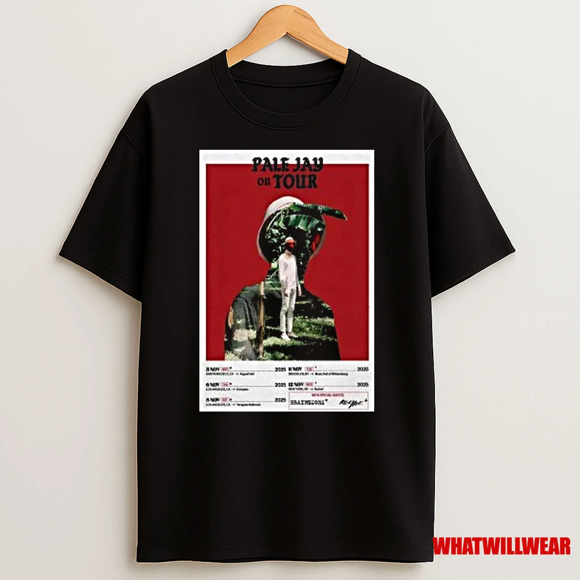 Pale Jay On Tour November 2025 Shirts