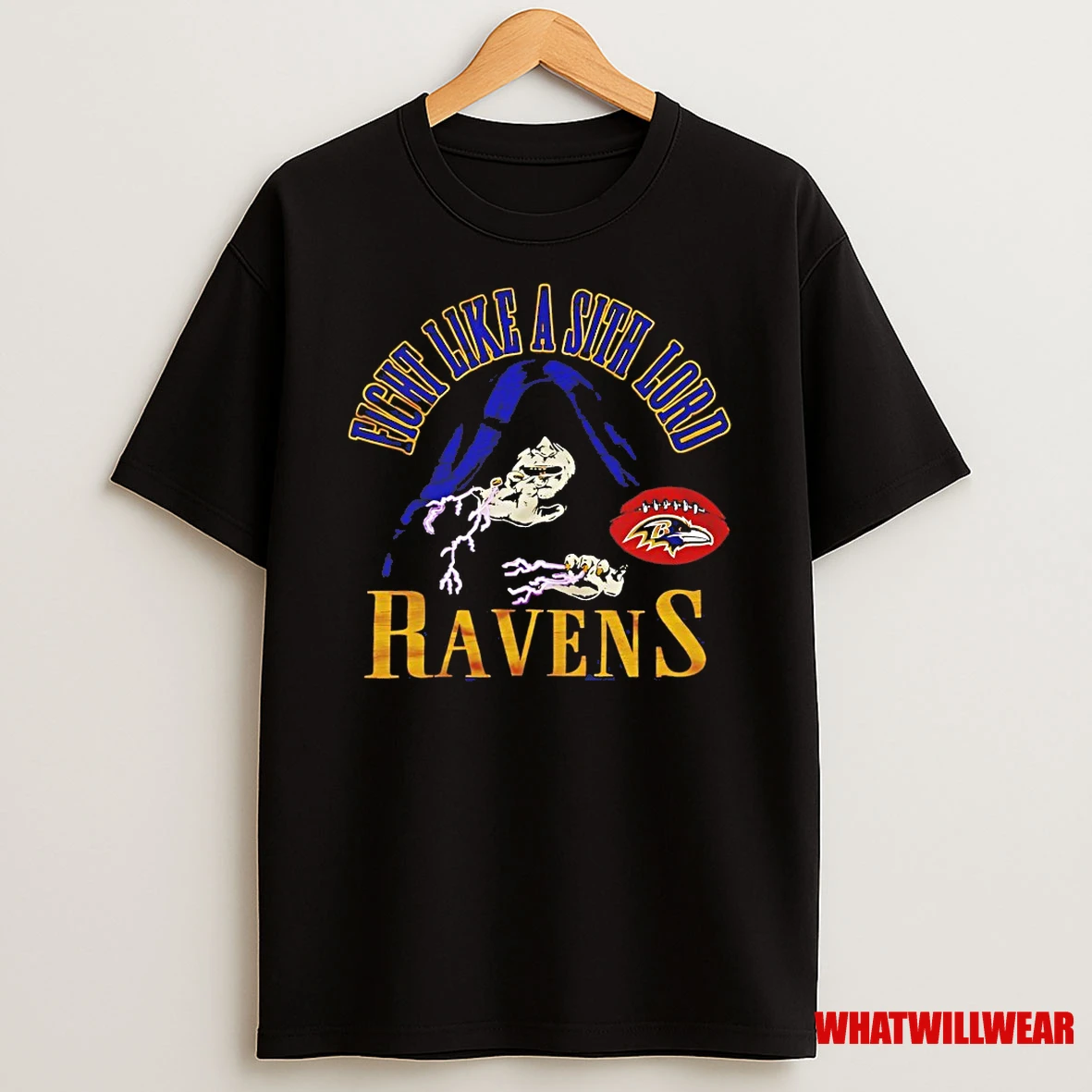 Palpatine Star Wars X Baltimore Ravens Fight Like A Sith Lord Shirts
