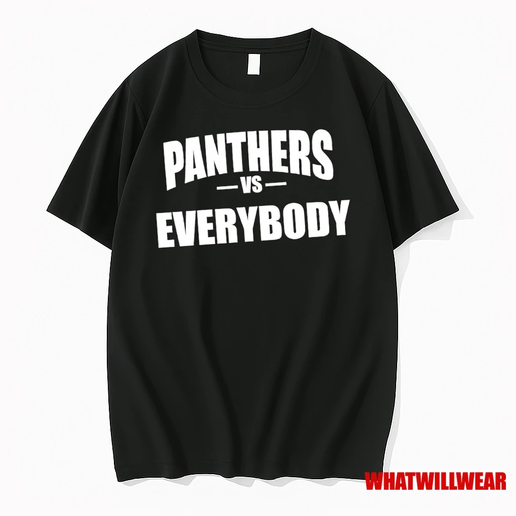 Panthers Vs Everybody Design Shirts