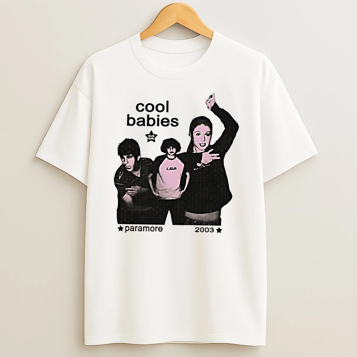 Paramore X Bug Girl Cool Babies 2003 Graphic Shirts