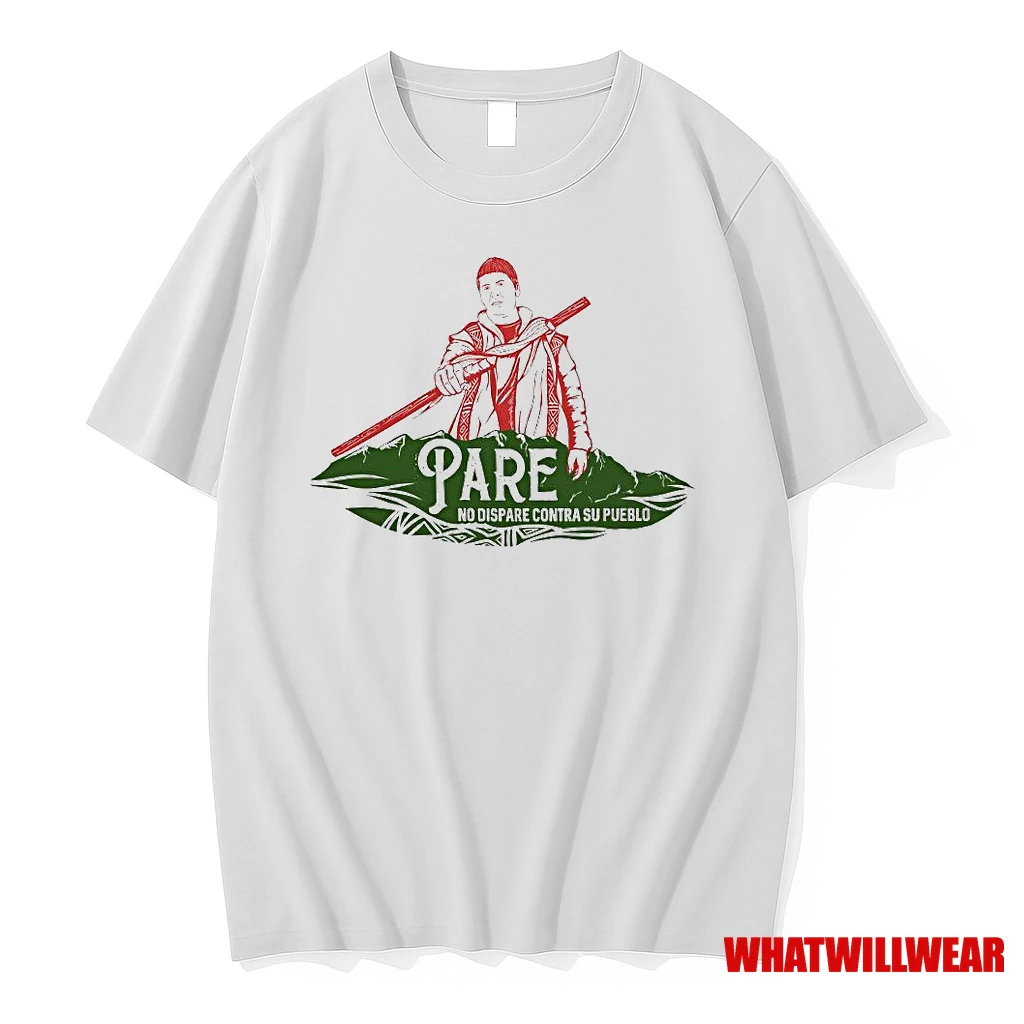 Pare No Dispare Contra Su Pueblo Gaza Strip Shirts