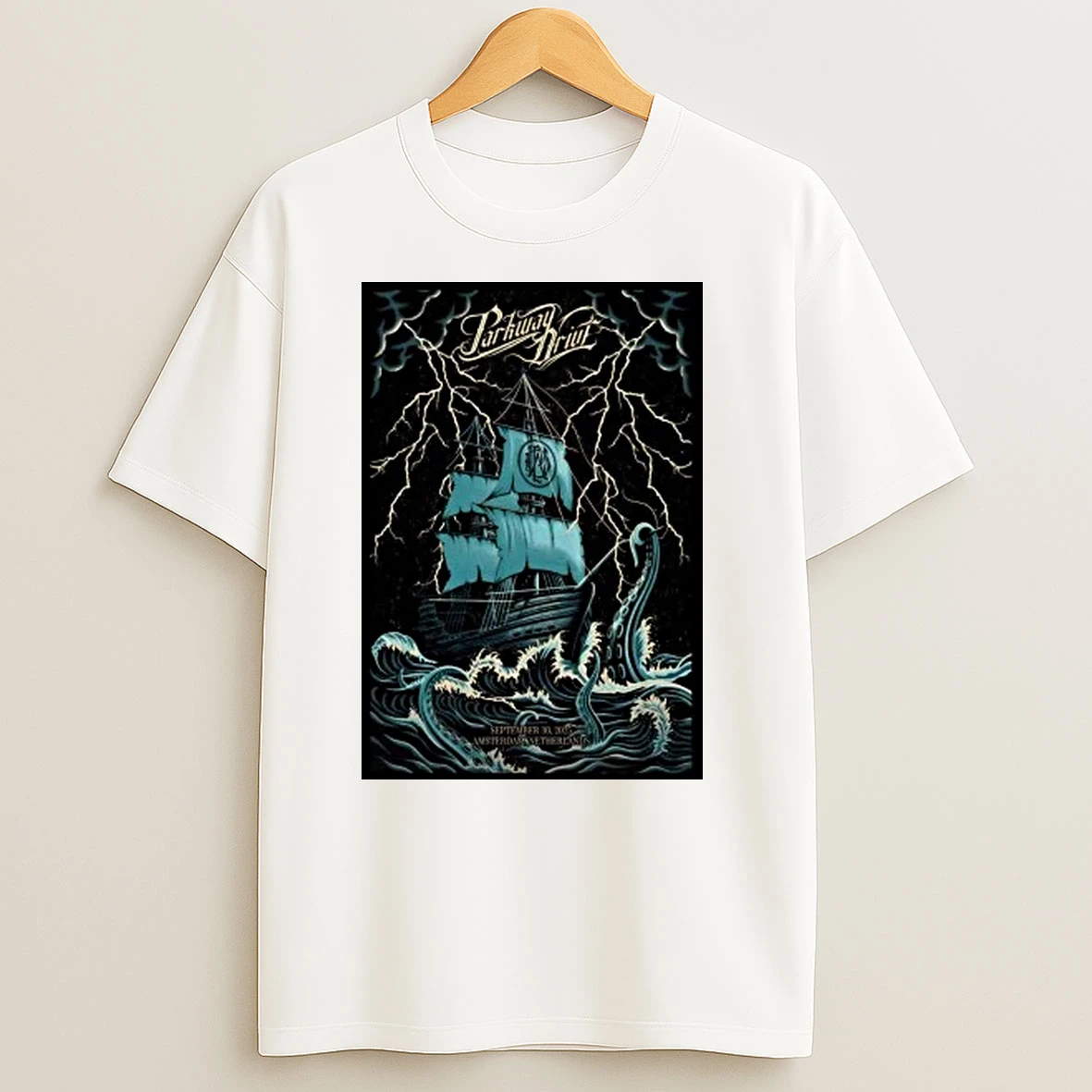 Parkway Drive At Ziggo Dome On Sep 30 2025 Shirts