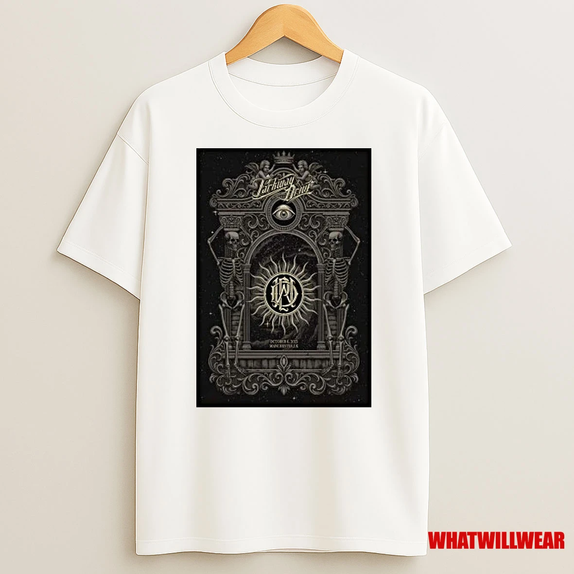 Parkway Drive Oct 6 2025 Ao Arena In Manchester Uk Shirts